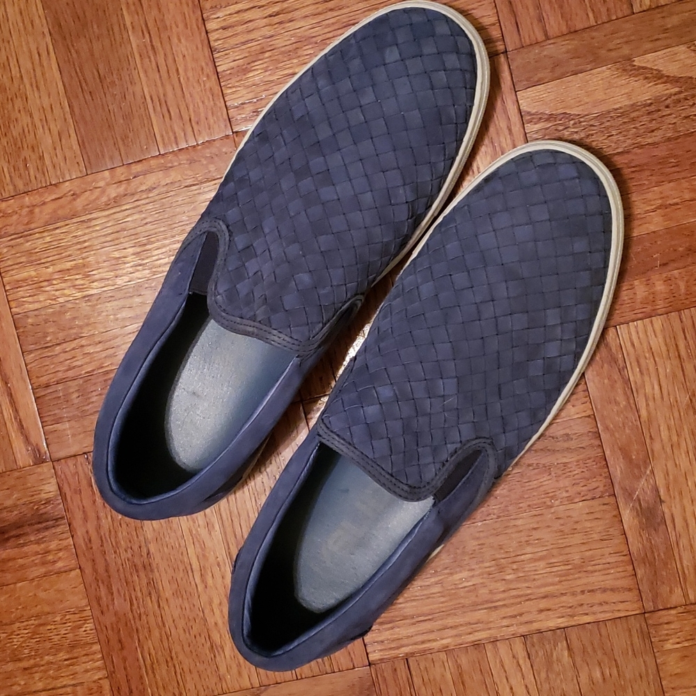 Men's J Slides Leather Loafers